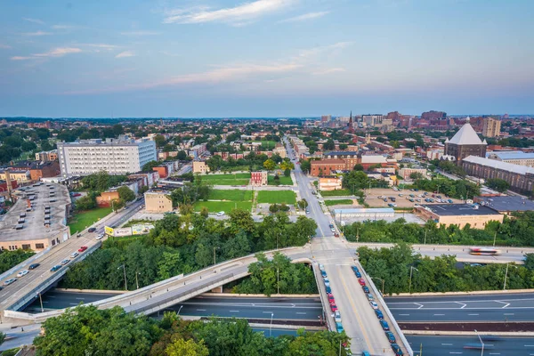 Visa Östra Baltimore Maryland — Stockfoto