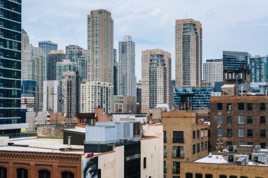Gökdelenler görünümü yakınındaki kuzey yan Chicago, Illinois '