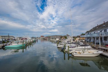Cape May Harbor, Cape May, New Jersey.