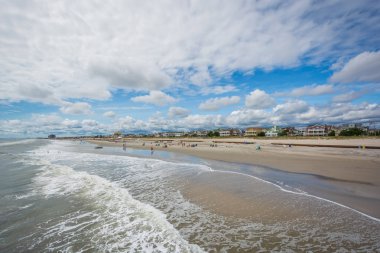 Ventnor City, New Jersey shore görünümünü.