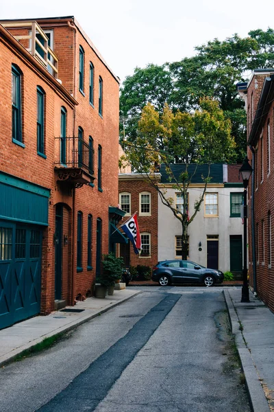 Bethel Street Fells Point Baltimore Maryland —  Fotos de Stock