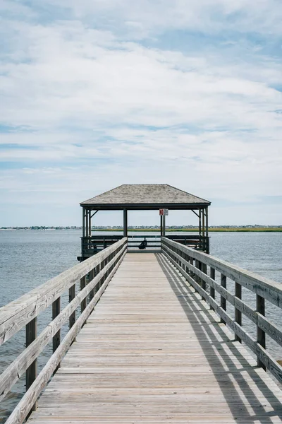 Molo Somers Point Stanie New Jersey — Zdjęcie stockowe