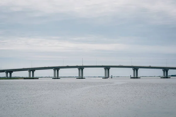 Vista Stainton Memorial Causeway Ocean City Nova Jersey — Fotografia de Stock