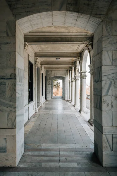 Exterior Arches Swannanoa Palace Afton Virginia — Stock Photo, Image