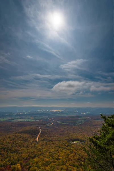 Massanutten 흔적에서 Shenandoah 골짜기의 간과에 워싱턴 Luray 버지니아 — 스톡 사진