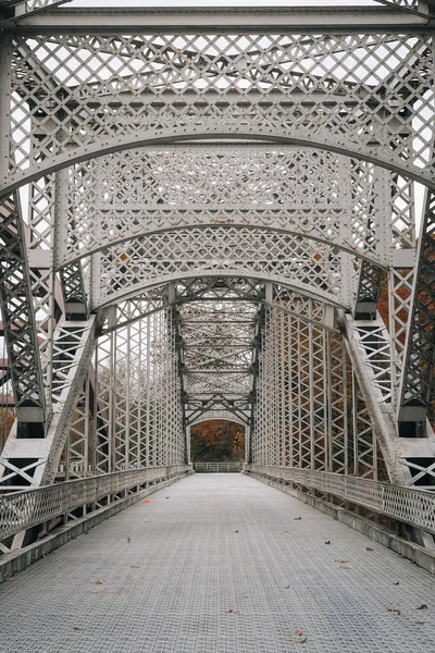 Viejo Puente Sobre Embalse Loch Raven Paper Mill Road Cockeysville — Foto de Stock