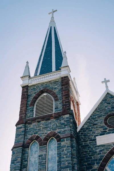 Peters Romersk Katolska Kyrkan Harpers Ferry West Virginia — Stockfoto