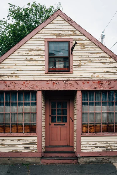 Casa Velha Salem Massachusetts — Fotografia de Stock