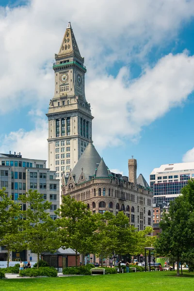 Custom House Tower Boston Massachusetts — Stock Photo, Image