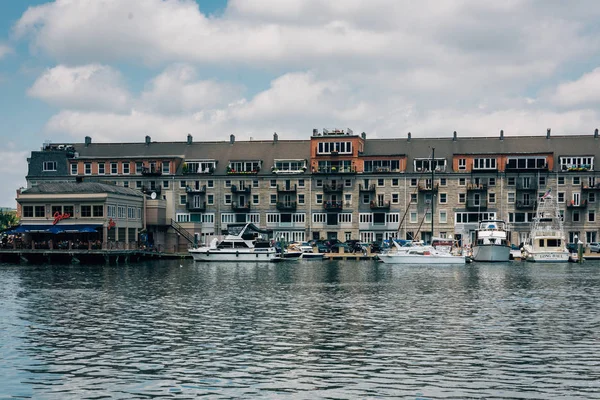 Waterfront North End Boston Massachusetts — Stock Photo, Image