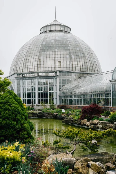 Belle Isle Conservatory Detroit Michigan — Foto Stock