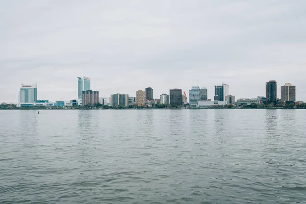 Skyline Windsor Ontario — Foto Stock