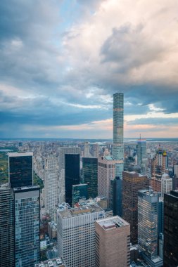 Midtown Manhattan, New York City'deki binalar görünümünü