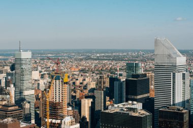 Midtown Manhattan, New York City'deki binalar görünümünü