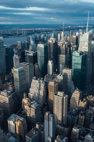 Utsikt Över Byggnader Midtown Manhattan New York City — Stockfoto