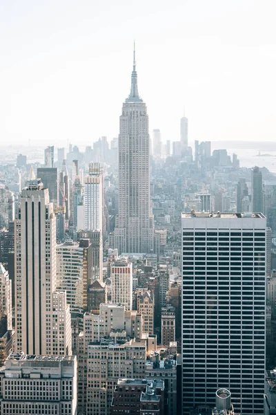 Empire State Building Horizonte Midtown Manhattan Nova Iorque — Fotografia de Stock