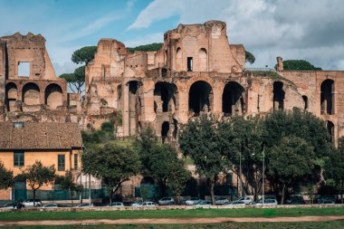 Görünümünü Kalesi'nde Palatino, Roma, İtalya