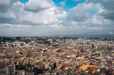 Görünümden Castel Sant'Elmo, Napoli, İtalya