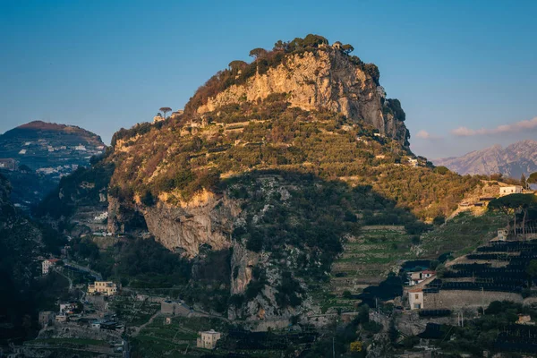 Uitzicht Bergen Amalfi Campania Italië — Stockfoto