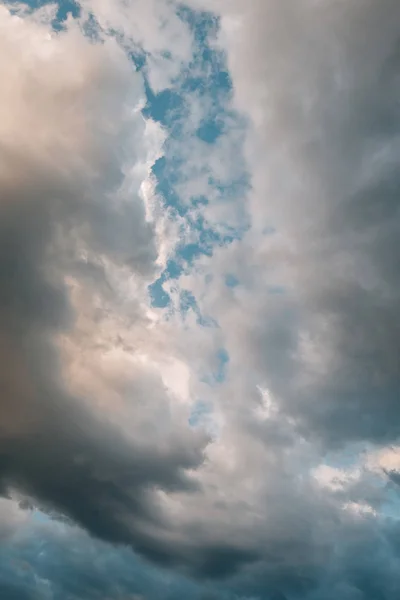 Dramatiska Moln Himlen — Stockfoto