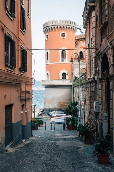 Villa Volpicelli Posillipo Nápoles Italia — Foto de Stock