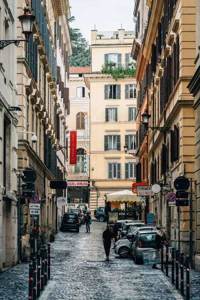 Del Boccaccio Uma Rua Roma Itália — Fotografia de Stock