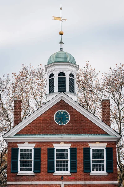 Het Hoofd Huis Society Hill Philadelphia Pennsylvania — Stockfoto