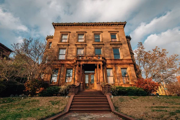 Stairs Houses Spring Garden Philadelphia Pennsylvania — Stock Photo, Image