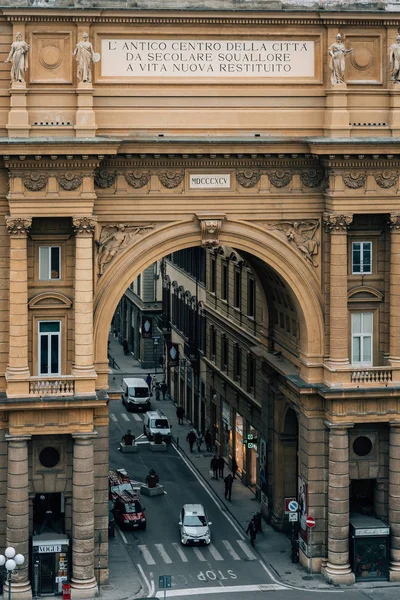 Arcone Arch Piazza Della Repubblica Firenze Olaszország — Stock Fotó