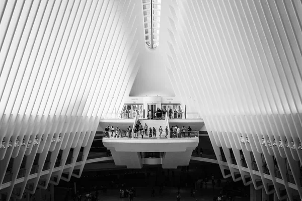 Interieur Van Oculus Manhattan New York City — Stockfoto