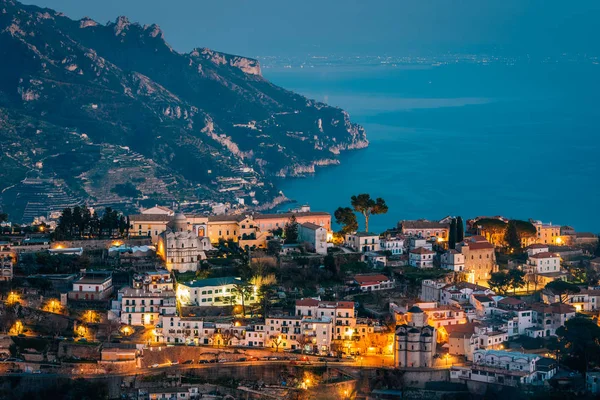 Άποψη Του Ravello Στην Ακτή Amalfi Στην Καμπανία Ιταλία — Φωτογραφία Αρχείου