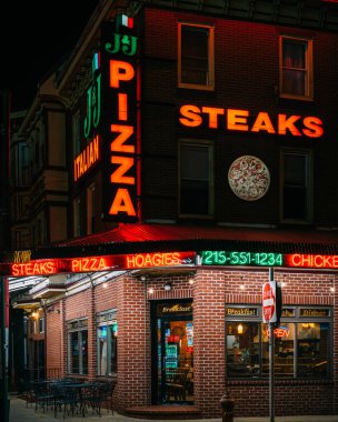 J ve Passyunk Meydanı, Philadelphia, Pennsylvania'J Pizza.