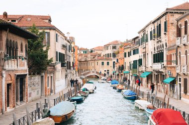 İtalya, Venedik 'te bir kanal
