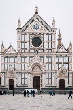 Basilica di Santa Croce, Florence, İtalya.