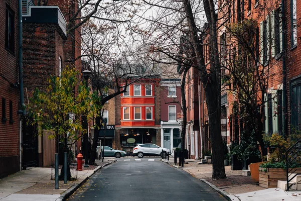 Manning Street Philadelphia Pennsylvania Rittenhouse Square Yakınındaki — Stok fotoğraf