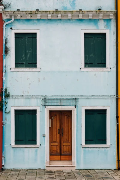 Laminação Burano Veneza Italia — Fotografia de Stock