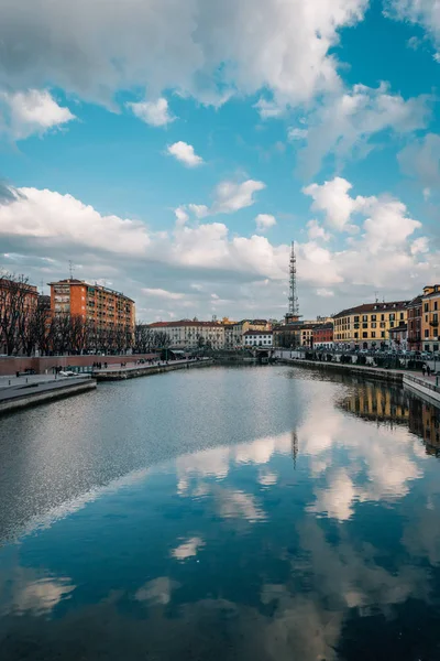 Darsena Bei Navigli Mailand Italien — Stockfoto