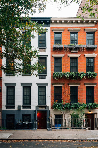 Houses in Chelsea, Manhattan, New York City