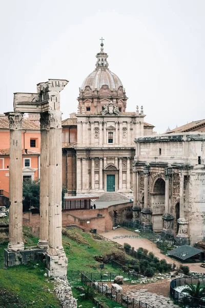 Vue Forum Romain Rome Italie — Photo