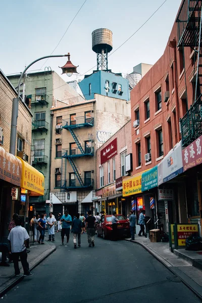 Doyers Street Chinatown Manhattan New York City — Stockfoto