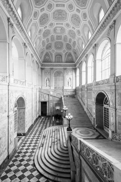 Het Interieur Van Het Koninklijke Paleis Van Napels Napels Italië — Stockfoto