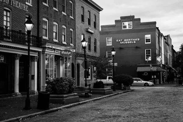 Broadway Fells Point Baltimore Maryland — Fotografia de Stock