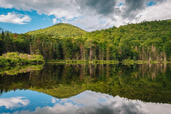 Saco Sjön Crawford Notch State Park Vita Bergen New Hampshire — Stockfoto