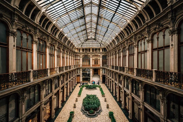 Interior Galleria Subalpina Turin Italy — Stock Photo, Image