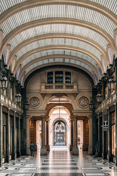Het Interieur Van Galleria San Federico Turijn Italië — Stockfoto