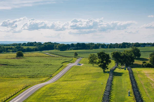 View Fields Antietam National Battlefield Maryland — Stock Photo, Image
