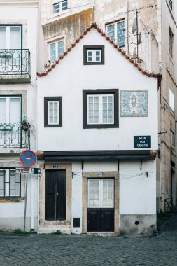 Rua Dos Cegos 'ta bir ev, Alfama, Lizbon, Portekiz