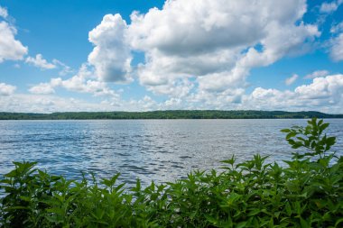 Potomac Nehri, Mount Vernon Trail Alexandria, Virginia görüldü