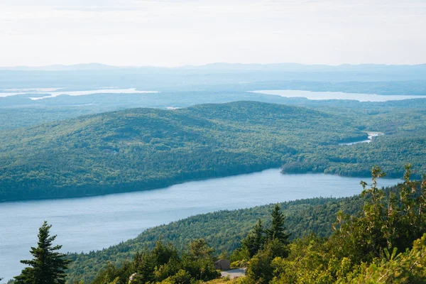 Visa Från Cadillac Mountain Acadia National Park Maine — Stockfoto