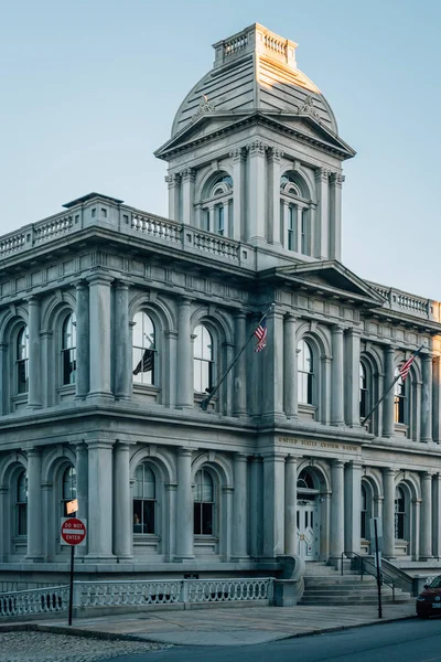 Das Zollhaus Der Vereinigten Staaten Portland Maine — Stockfoto